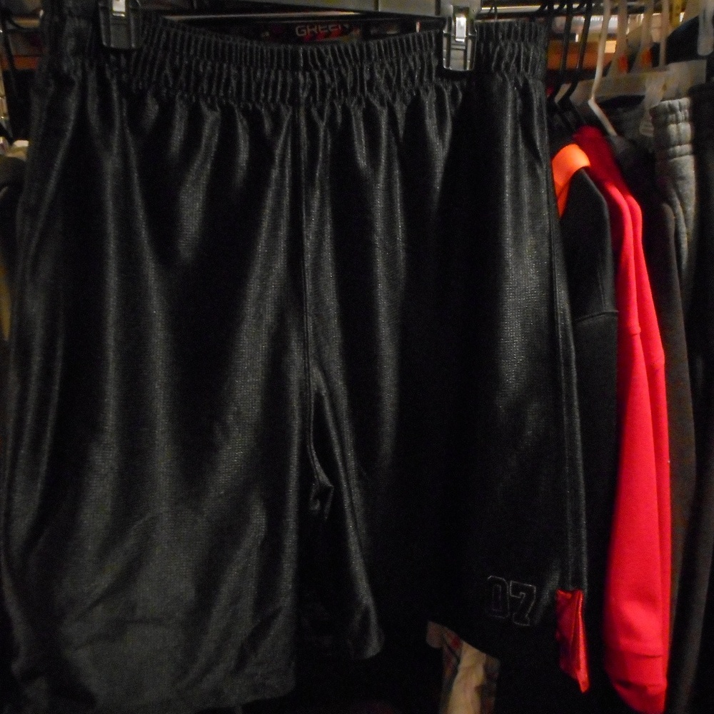 Athletech  Black and a Little Red Shorts